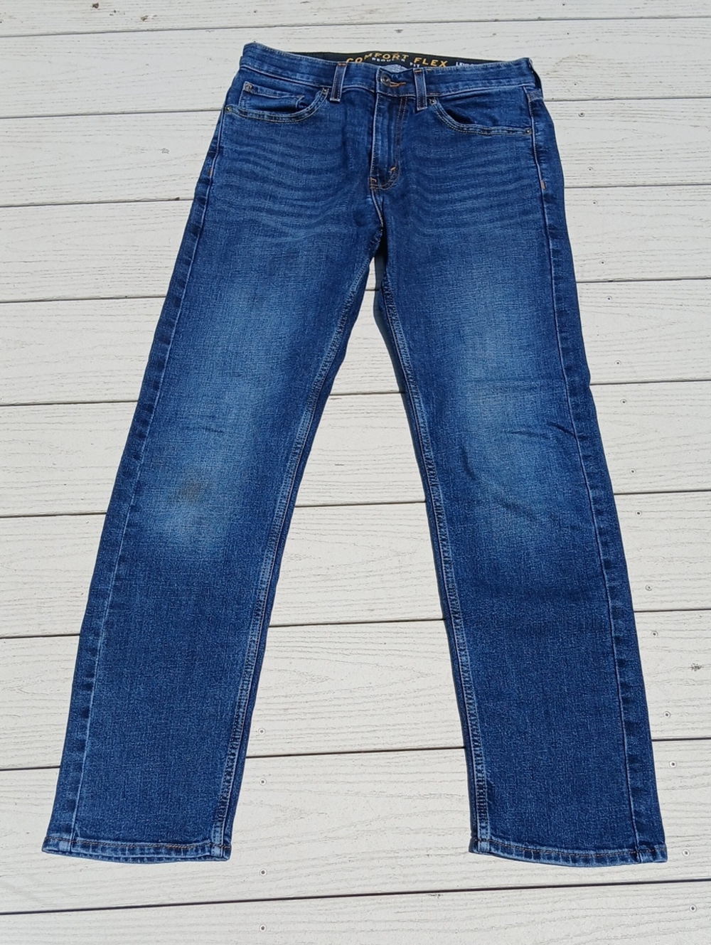 3 Pair of Men's Levi Strauss Comfort Flex Regular Fit Jeans